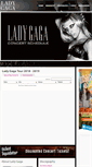 Mobile Screenshot of ladygagaconcertschedule.com